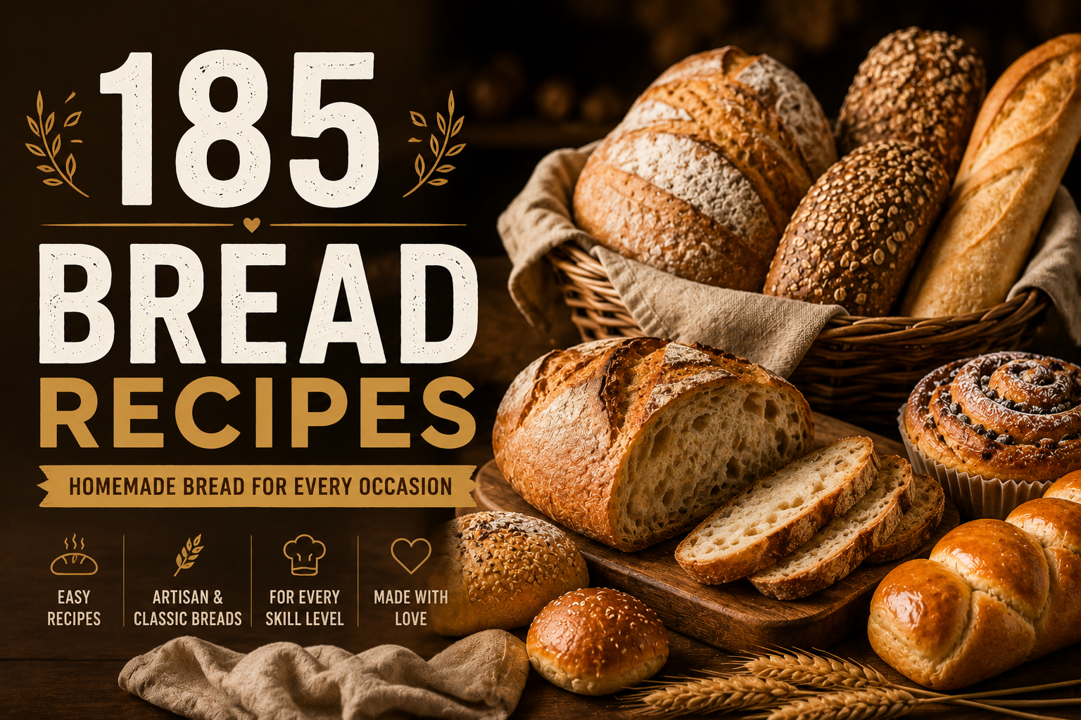 185 bread recipes